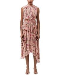 PATBO - Lily Flower Sleeveless Midi Dress - Lyst