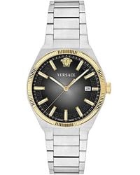 Versace - V-Leo Bracelet Watch, 39Mm - Lyst