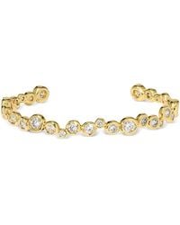 Alexis - Asterales Cubic Zirconia Skinny Cuff Bracelet - Lyst