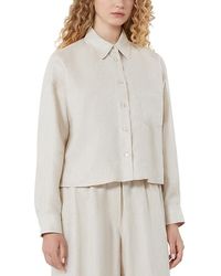 Weekend by Maxmara - Wkdcapo Linen Canvas Jacket - Lyst