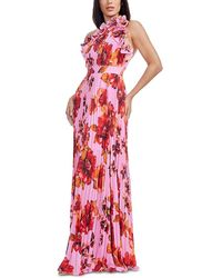 dress the population zahrah gown Zahrah Dress L / OFF White