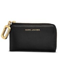 Marc Jacobs - Pop J Marc Slim Leather Compact Wallet - Lyst