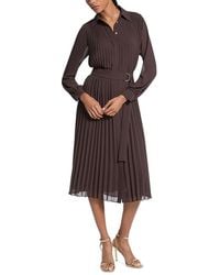 Michael Kors - Michael Pleated Shirt Dress - Lyst