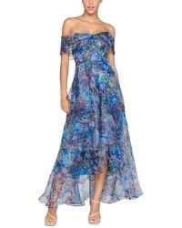 THEIA - Alona Off-The-Shoulder Gown - Lyst