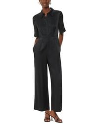 Whistles - Edina Pleated Jumpsuit - Lyst