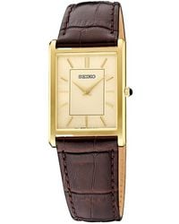 Seiko - Essentials Quartz Watch, 27.2Mm X 39Mm - Lyst