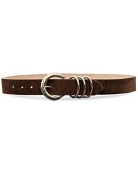 L'Agence - Tobar Leather Belt - Lyst