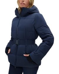 Halfdays - Hedy Belted Puffer Coat - Lyst