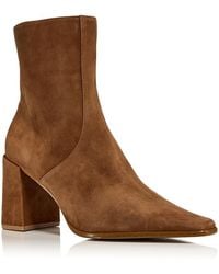 Aqua - Mac Zip Up Boots - Lyst