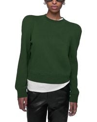 Rebecca Minkoff - Jade Sculpted Sweatshirt - Lyst