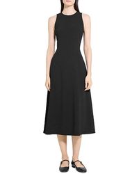 Theory - A Line Midi Dress - Lyst