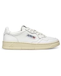 Autry - Medalist Low Lace Up Sneakers - Lyst