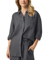 Splendid - Bailey Button Down Shirt - Lyst