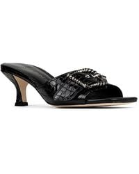 Donald J Pliner - Buckle Mule Slide Sandals - Lyst