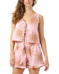 Tiare Hawaii - Eclipse Tie Front Top - Lyst