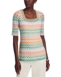 Misook - Square Neck Tunic - Lyst