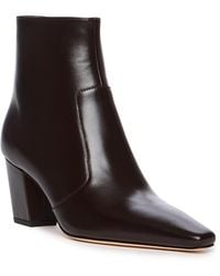 PAIGE - Welsley Leather Ankle Boots - Lyst