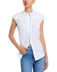 Veronica Beard - Joon Tie Neck Blouse - Lyst