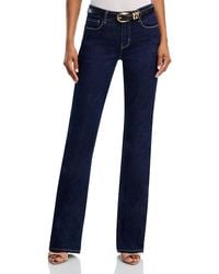 L'Agence - Selma Mid Rise Flare Jeans - Lyst