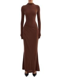 Lamarque - Mock Neck Mermaid Dress - Lyst