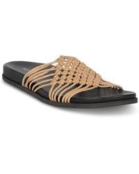 Jeffrey Campbell - Plait Strappy Slide Sandals - Lyst