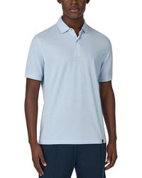 BOGGI - Cotton Pique Polo Shirt - Lyst