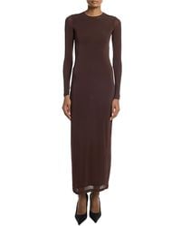 Wardrobe NYC - Wardrobe. Nyc Sheer Midi Dress - Lyst
