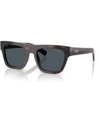 Prada - Rectangular Sunglasses, 55Mm - Lyst