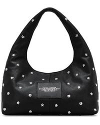 Marc Jacobs - The Icon Mini Studded Leather Sack Bag - Lyst