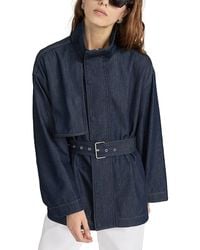 FRAME - The Short Field Trench Jacket - Lyst