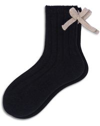 Hue - So Soft Bow Anklet Socks - Lyst