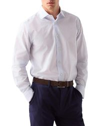 Robert Talbott - Reynolds Dobby Stripe Contemporary Fit Shirt - Lyst