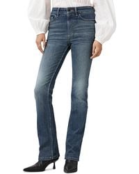 AllSaints - Haldan High Rise Slim Bootcut Jeans - Lyst