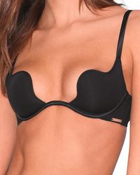 Fleur du Mal - Le Stretch Micro U Plunge Bra - Lyst
