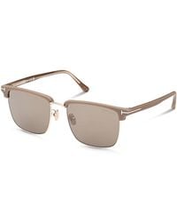 Tom Ford - Hudson Square Sunglasses, 55Mm - Lyst