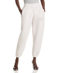 T By Alexander Wang - Alexanderwang. T Terry Logo Sweatpants - Lyst
