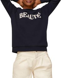 whistles yellow saturday sweatshirt