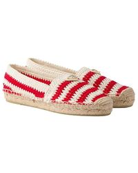 Prada - Crochet Espadrilles - Lyst