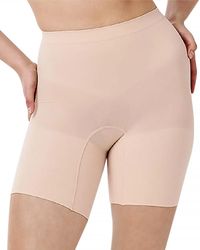 Spanx - Everyday Seamless Shaping Shorts - Lyst