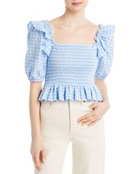 bloomingdales aqua tops