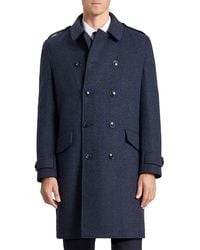 Ted Baker - Windyhill Diamond Overcoat - Lyst
