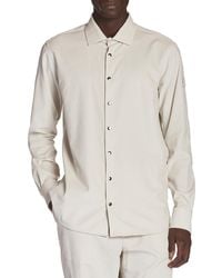 Moncler - Cotton Regular Fit Button Down Shirt - Lyst