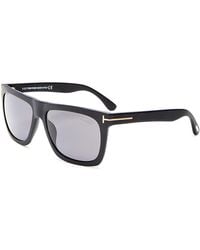 Tom Ford - Morgan Polarized Flat Top Square Sunglasses, 57Mm - Lyst