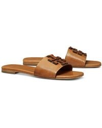 Tory Burch - Ines Flat Slide Sandals - Lyst