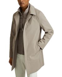 Reiss - Logan Hybrid Overcoat - Lyst