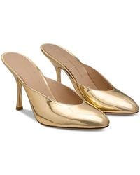 Stuart Weitzman - Madison Patent Leather Mule Pumps - Lyst