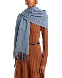 Fraas - V Solid Sparkle Scarf - Lyst