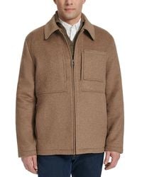 Cole Haan - Zip Front Jacket - Lyst