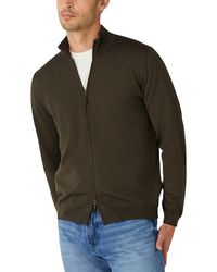 Robert Talbott - Dalton Full Zip Sweater - Lyst