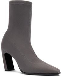 Stuart Weitzman - Stassi Stretch Suede Ankle Boots - Lyst